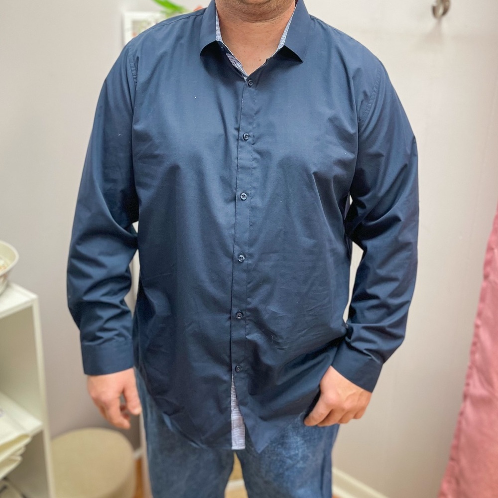 Men's Navy Blue Shirt